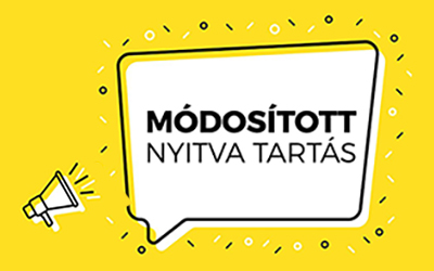 Rövidített nyitvatartás az ügyfélszolgálatokon